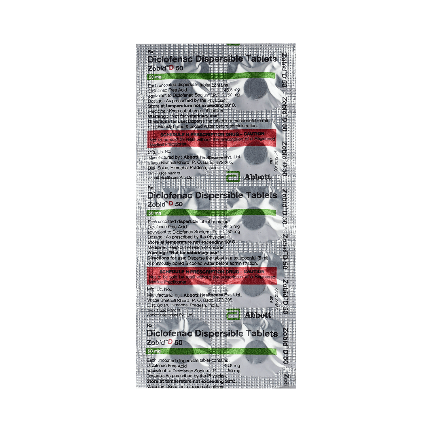 Zobid D 50 Tablet DT - Image 5