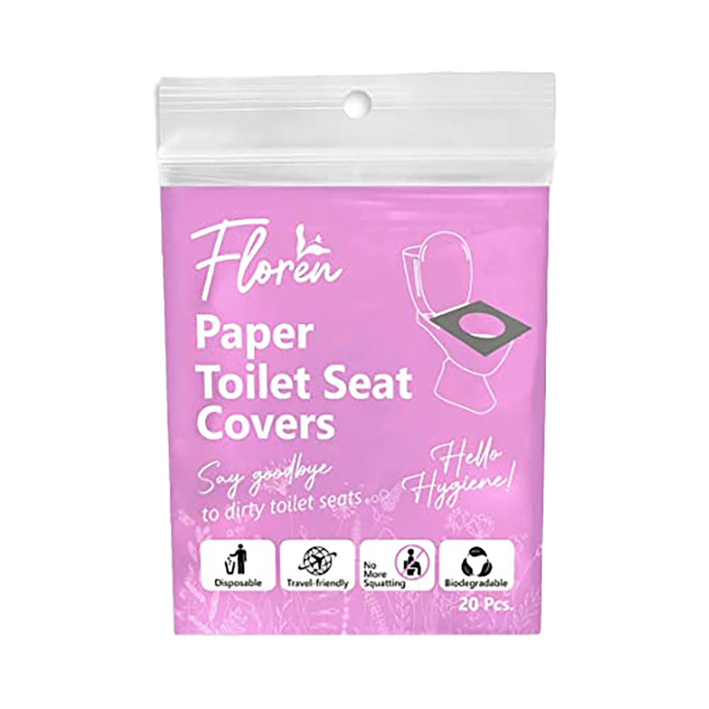 Floren Paper Toilet Seat Cover (20 Each)