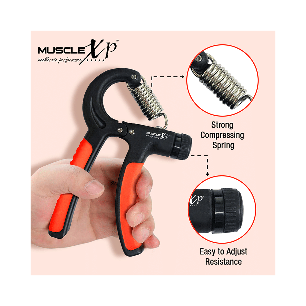 MuscleXP Dr Fitness+ Hand Grip Exerciser/Strengthener - Image 4