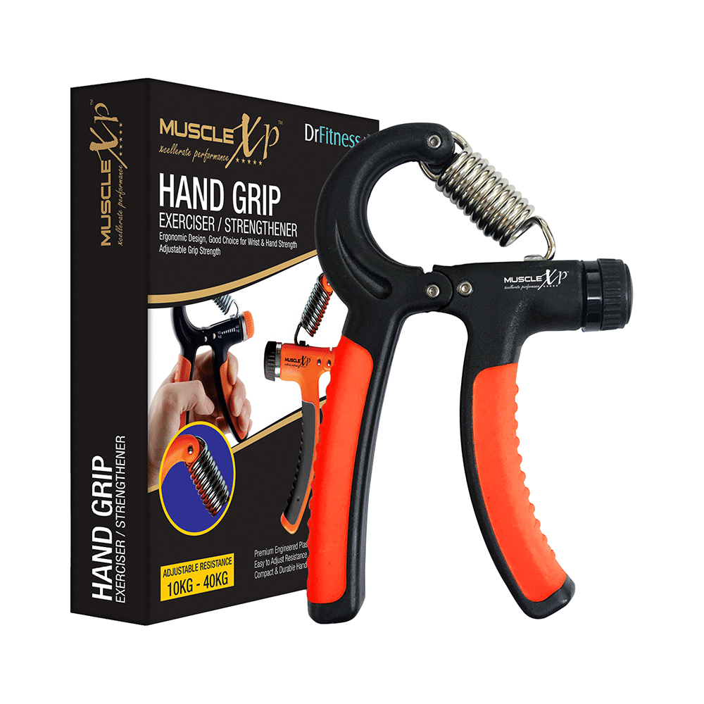 MuscleXP Dr Fitness+ Hand Grip Exerciser/Strengthener