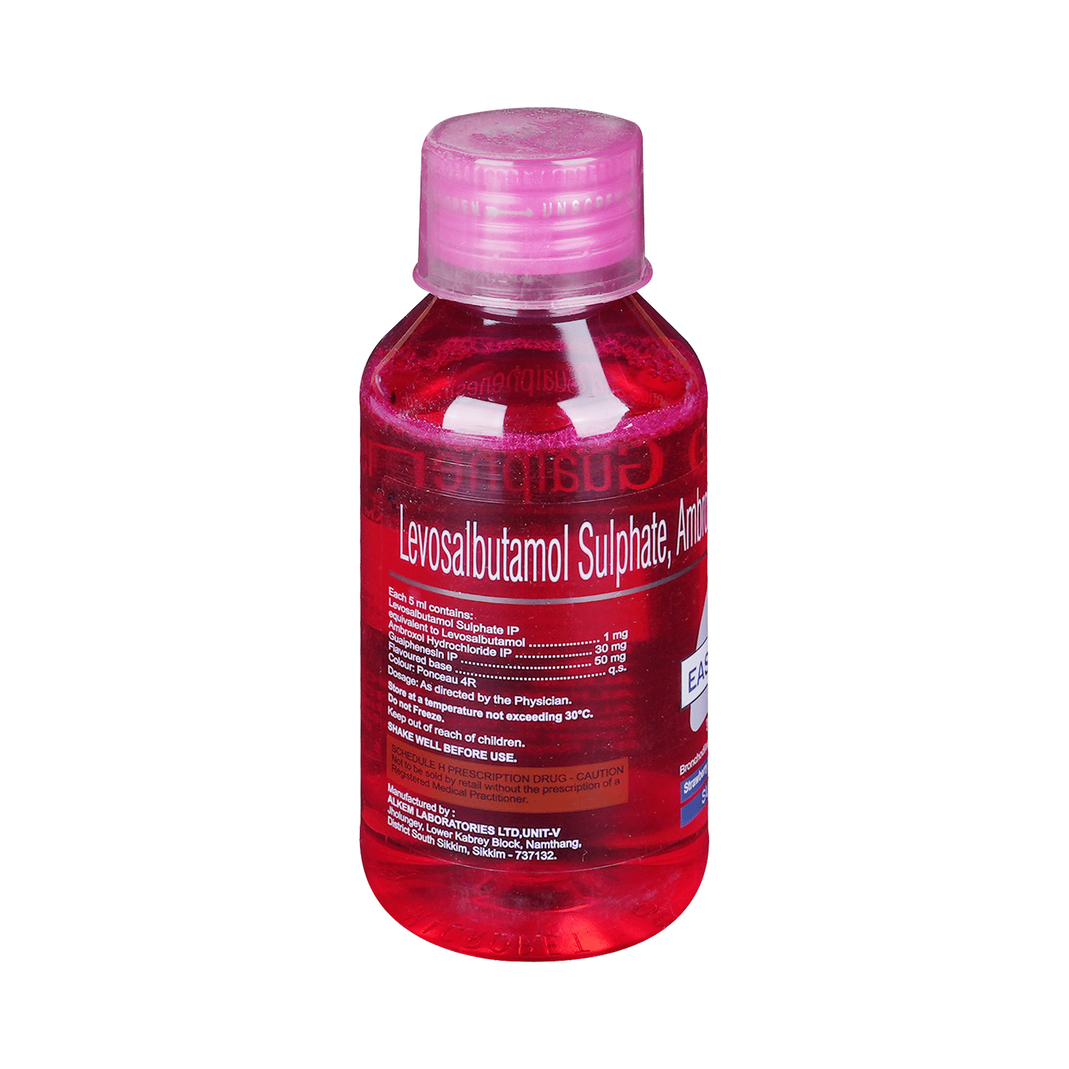 Eascof-LS Syrup Strawberry Raspberry Menthol Sugar Free - Image 7