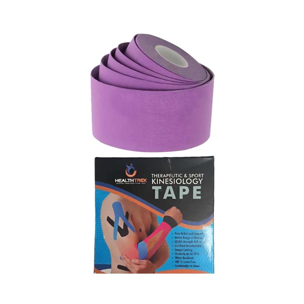 Healthtrek Kinesiology Tape for Physiotherapy  Purple - Image 2