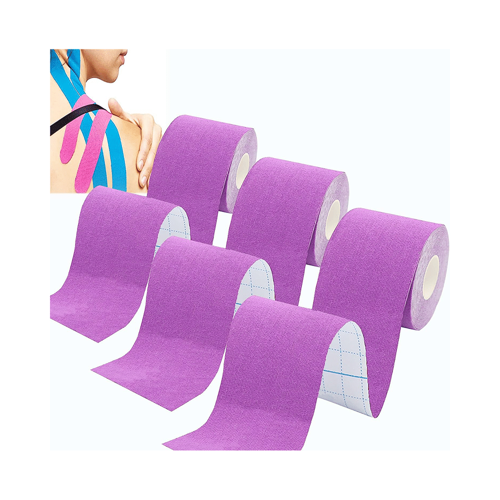 Healthtrek Kinesiology Tape for Physiotherapy  Purple - Image 4