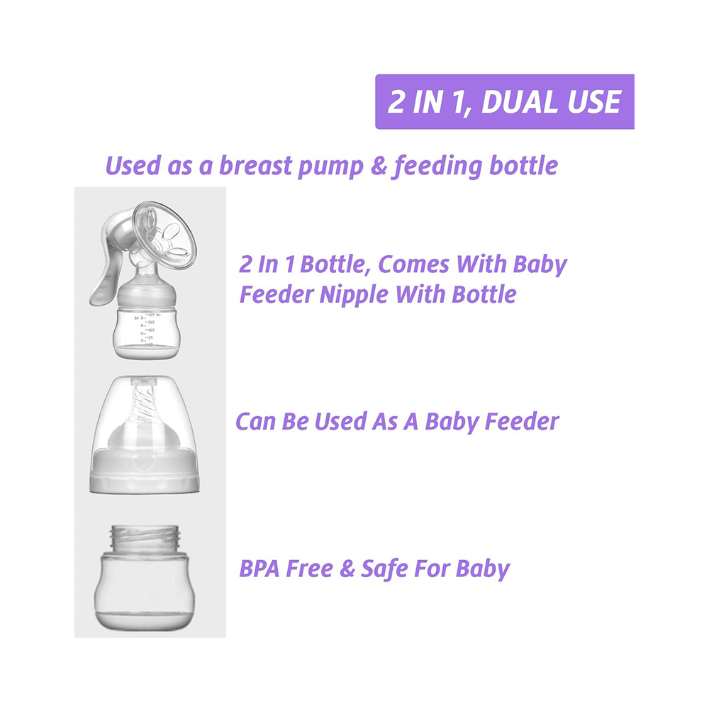 SanNap Manual Breast Pump - Image 3