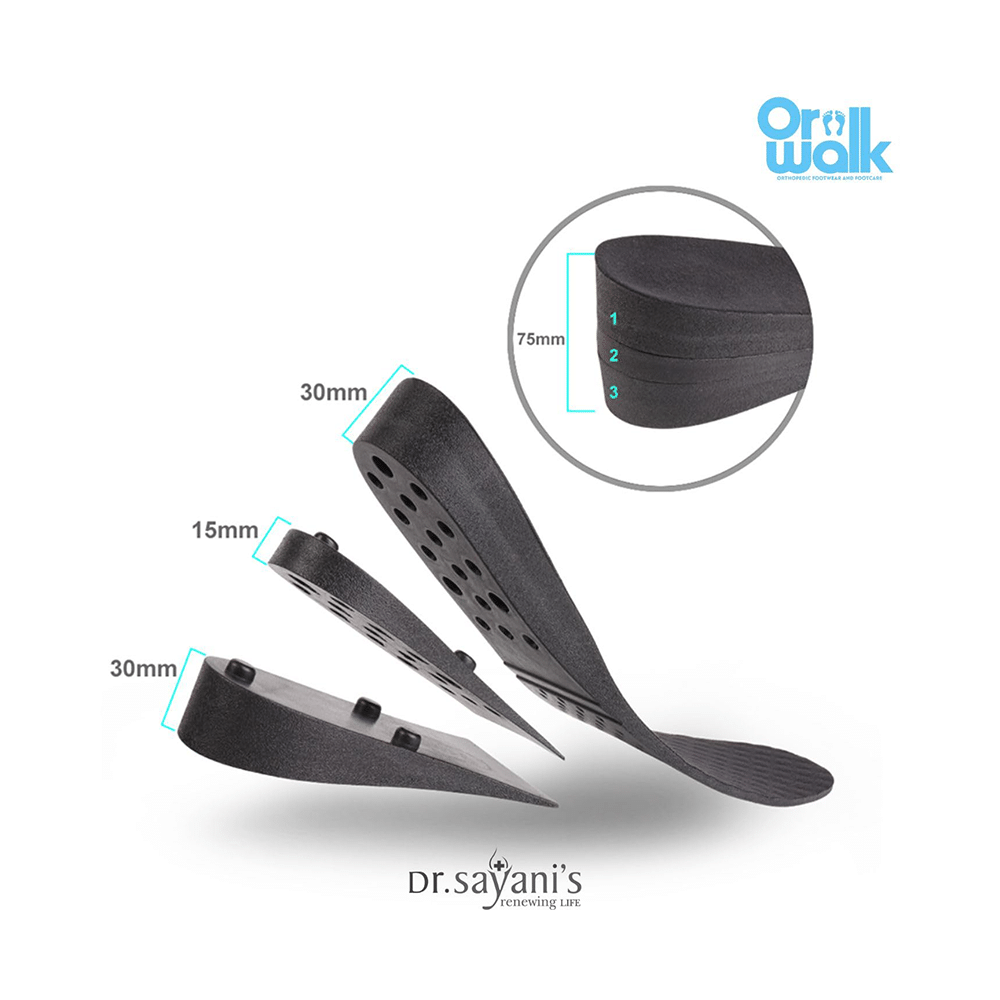 Orwalk Ren-E-28 3/4 Comfort Insoles Orthotic Insoles Feet Insoles for  Arch Supports,Relieve Soft Shock Absorption &  Running Extra Large - Image 3
