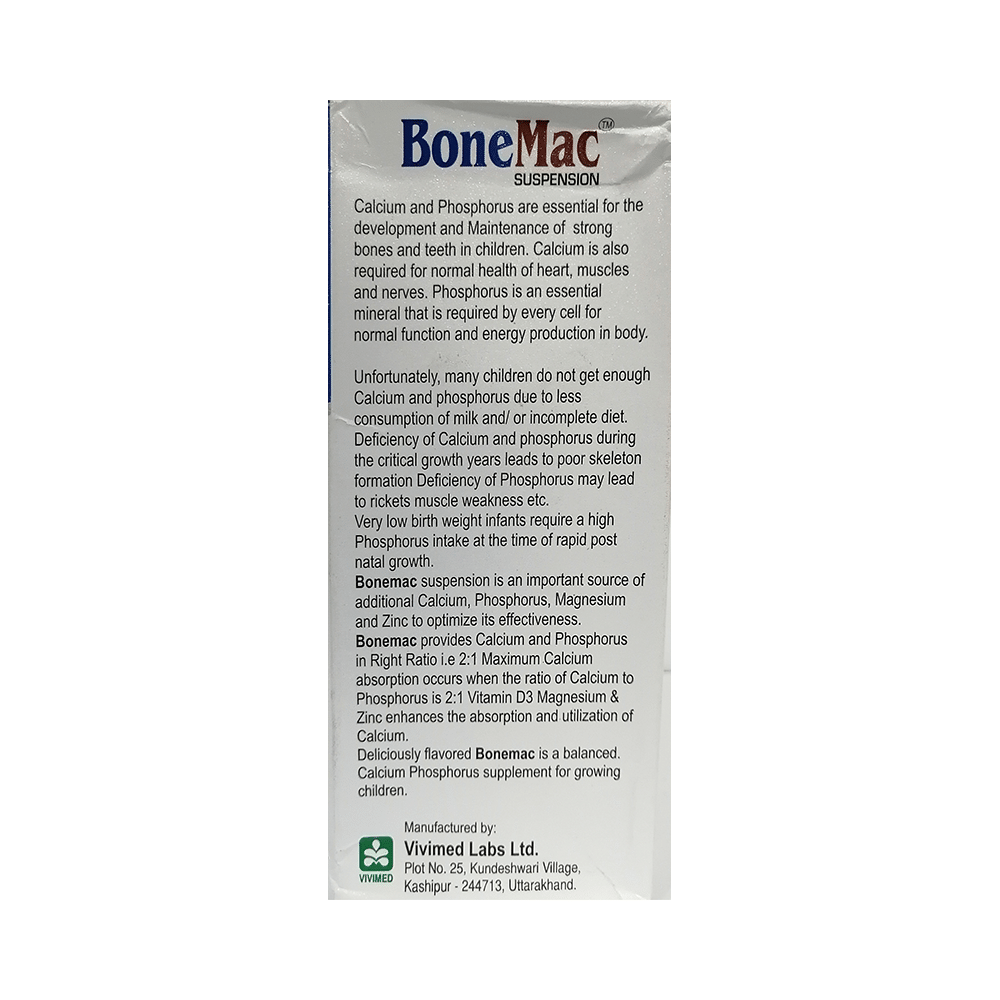Bonemac Delicious Chocolate Oral Suspension - Image 2
