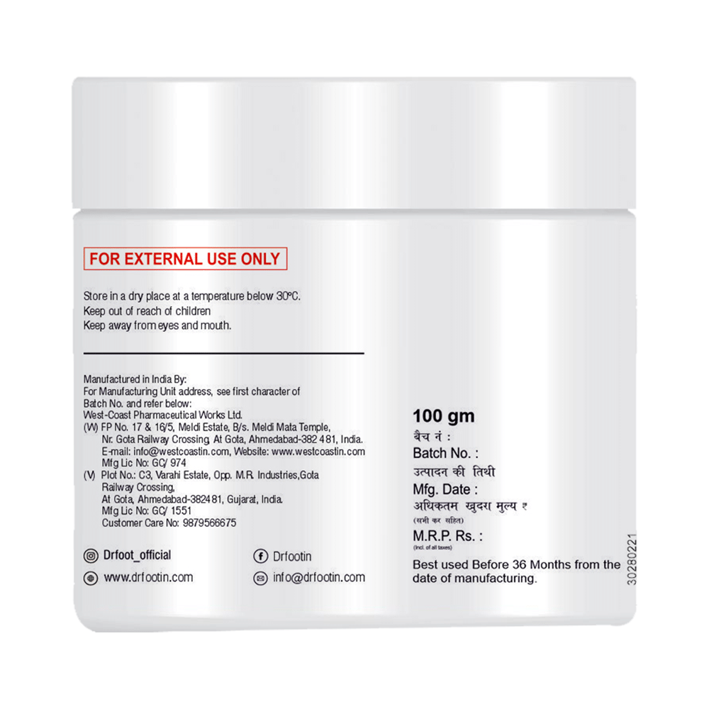 Dr Foot 40% Urea Gel | With Salicylic Acid, Coconut Oil & Tea Tree Oil | Paraben-Free - Image 6