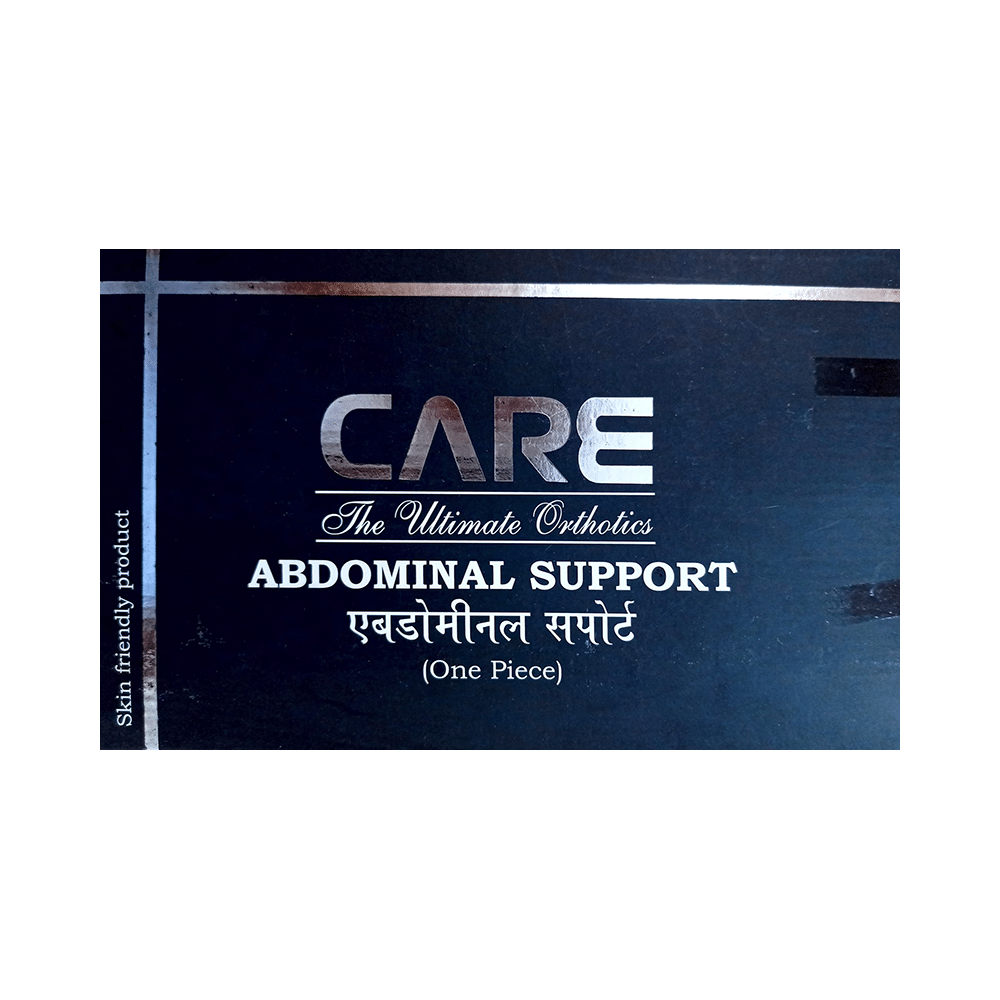 Care Abdominal Belt (Support) 9 Inch Black Universal - Image 4