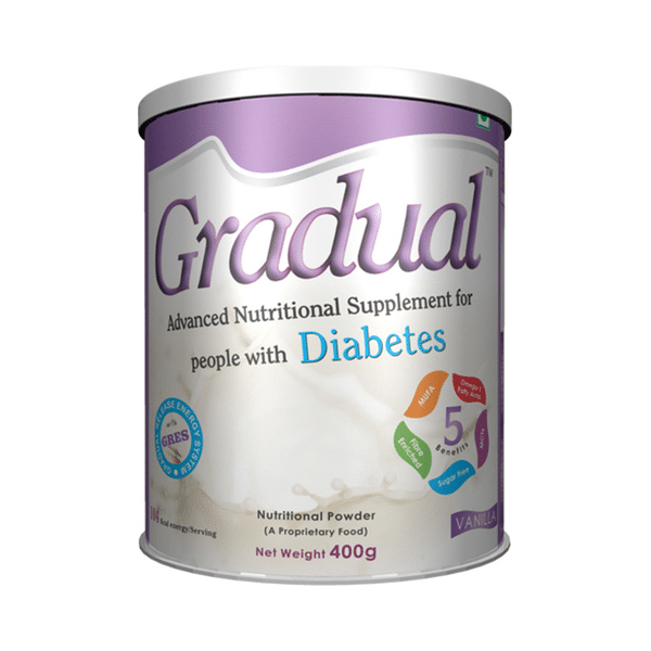 Gradual Diabetes Powder Vanilla - Image 1