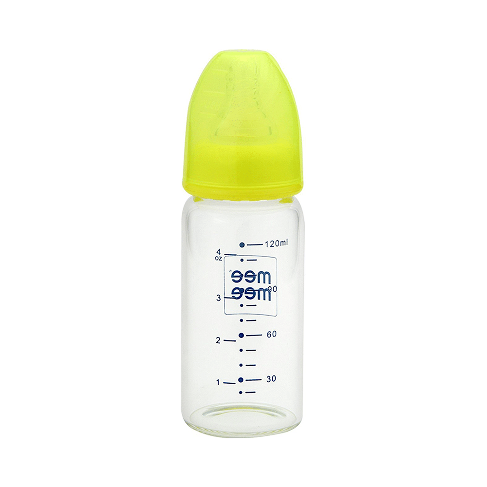 Mee Mee Premium Glass Feeding Bottle Green - Image 5