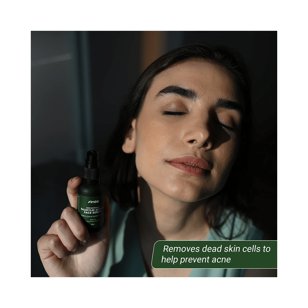 Zimble Kiwi Ext & Salicylic Acid 2% Face Serum - Image 3