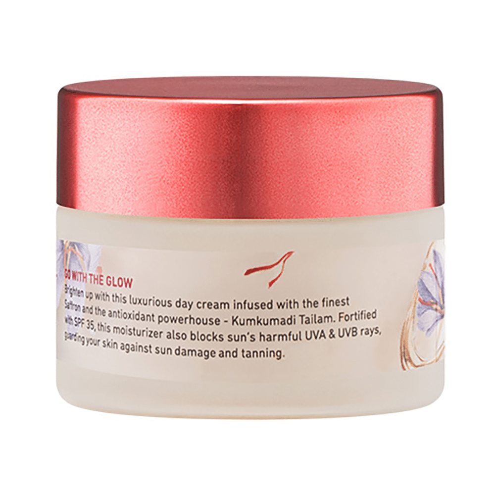 Plum Saffron & Kumkumadi Oil Glow Bright Moisturizer | Enhances Glow - Image 2