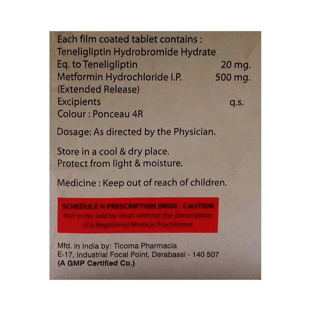 Tenigly-M Tablet ER - Image 2
