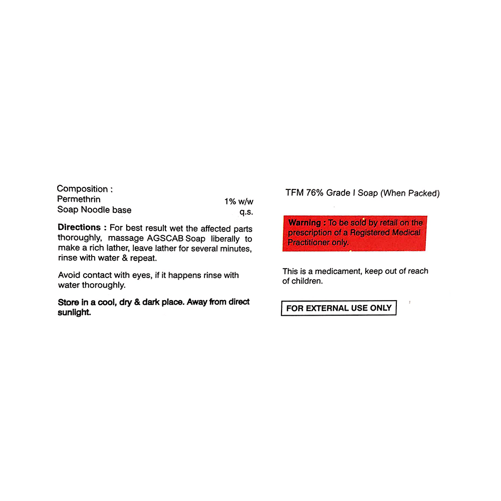 Agscab Medicated Soap - Image 2