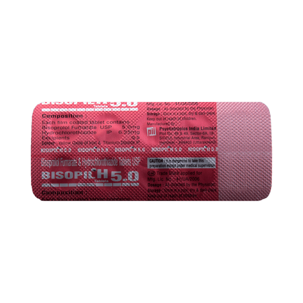 Bisopil H 5 Tablet - Image 5