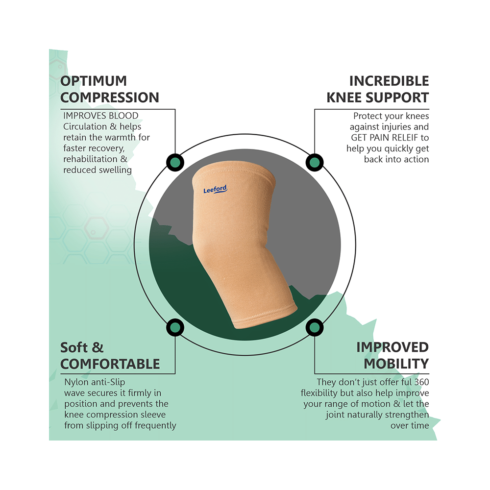 Leeford Soft Premium Knee Cap Medium - Image 4