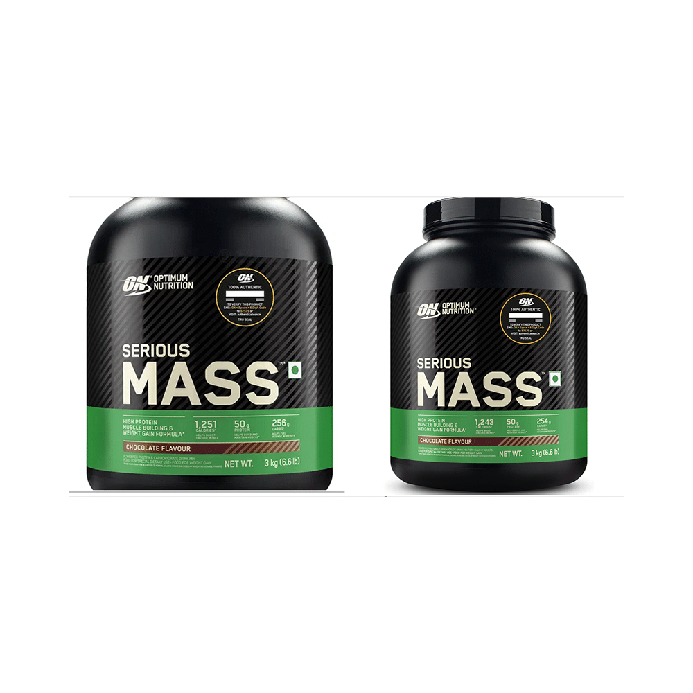 Optimum Nutrition (ON) Serious Mass High Protein for Weight Gain & Muscle Building | Flavour Powder Chocolate - Image 4