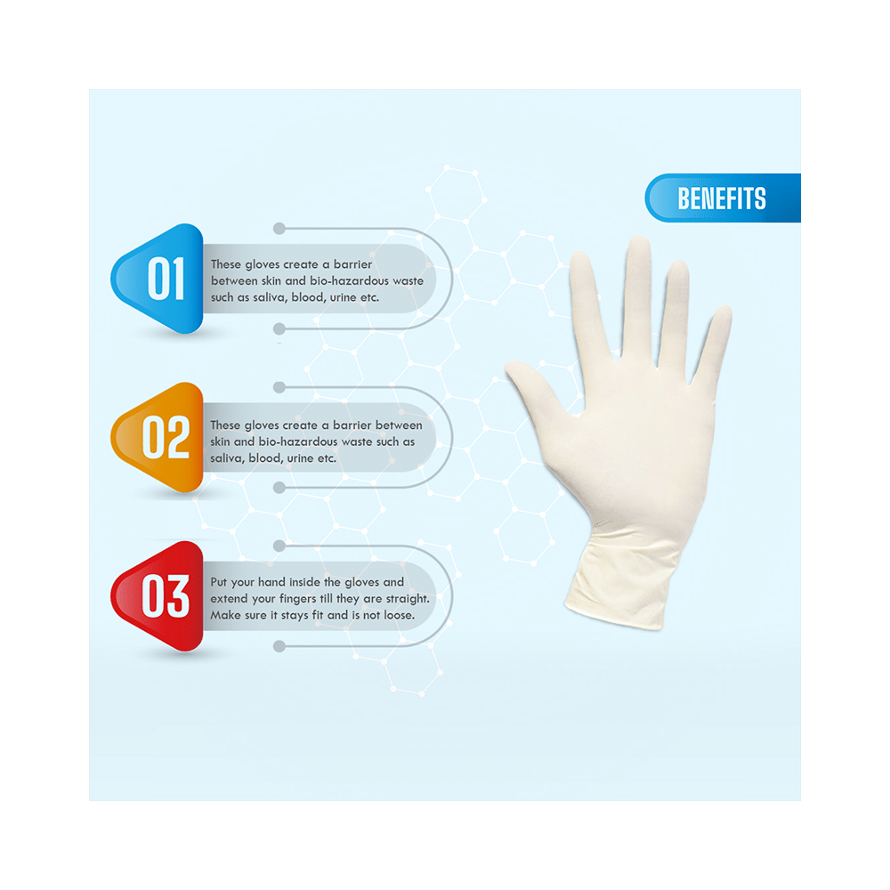 Unitouch Latex Examination Glove - Image 2