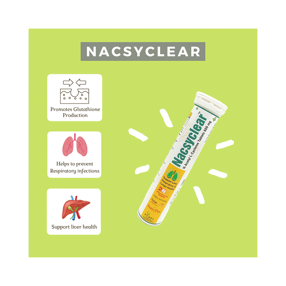 PCHPL Wellness Nacsyclear Effervescent Tablet - Image 2