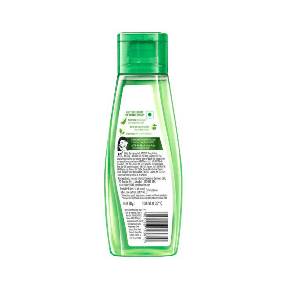 Hair & Care Triple Blend Aloe Vera, Olive Oil & Green Tea Damage Repair Hair Oil - Image 2