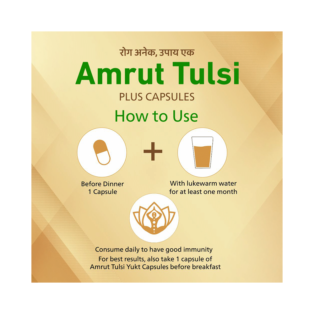 Amrut Tulsi Plus Capsule - Image 7
