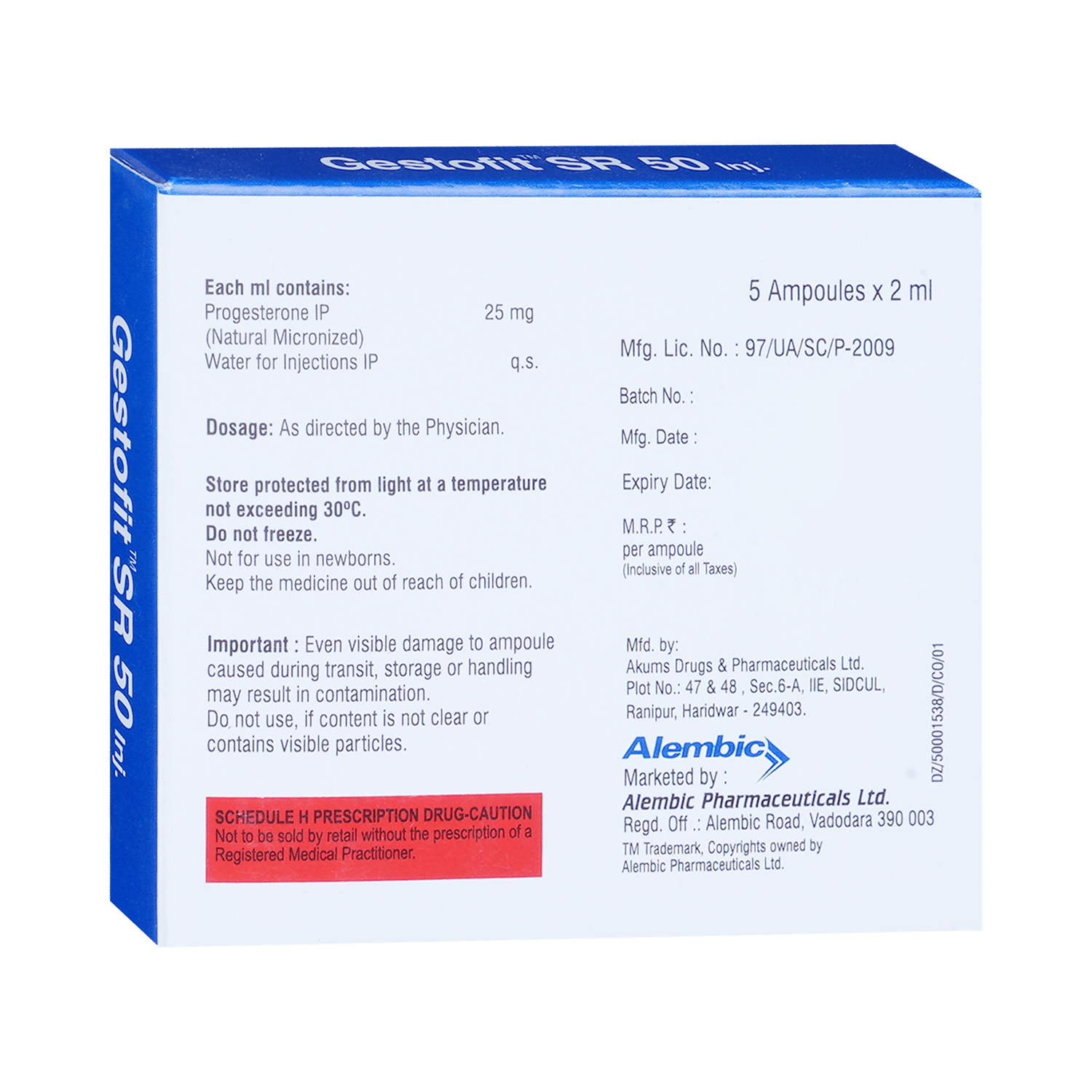 Gestofit SR 50 Injection - Image 3