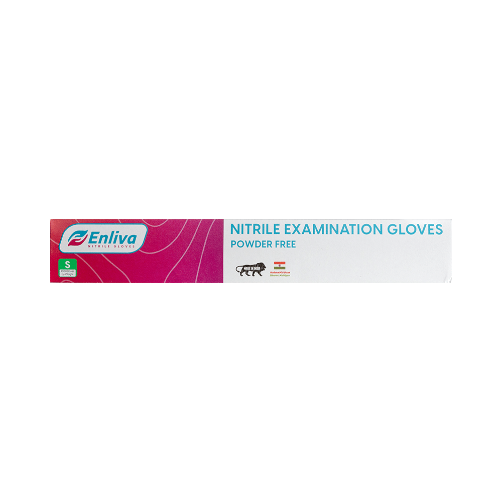 Enliva Premium Nitrile Examination Gloves Small - Image 3