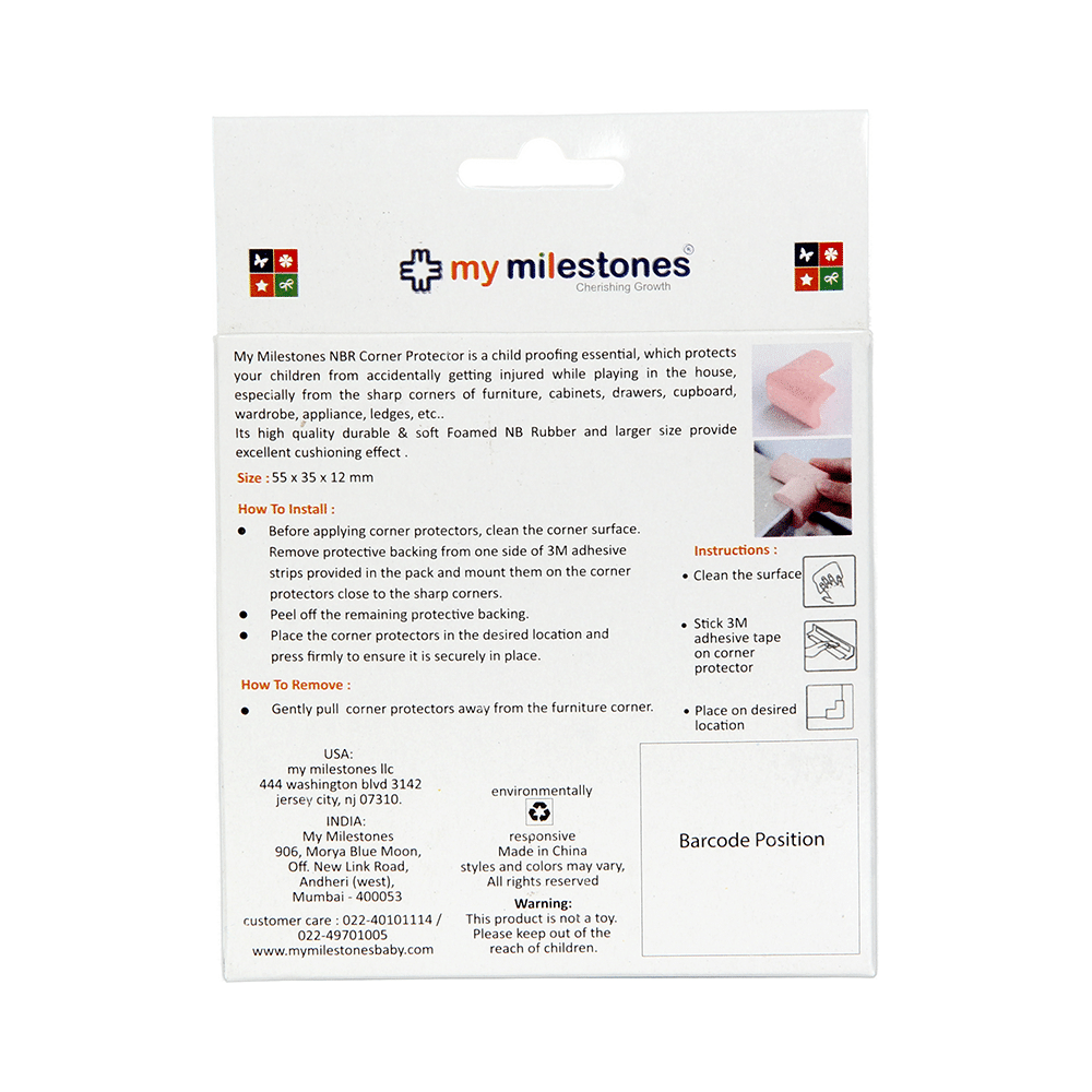 My Milestones Home Safety Corner Protector NBR - Image 3
