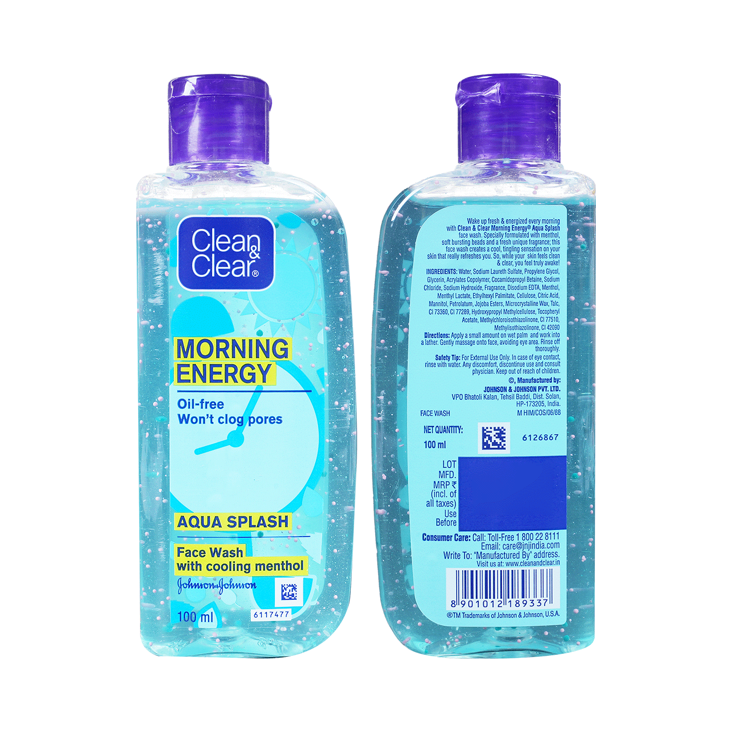 Clean & Clear Morning Energy Aqua Splash Face Wash