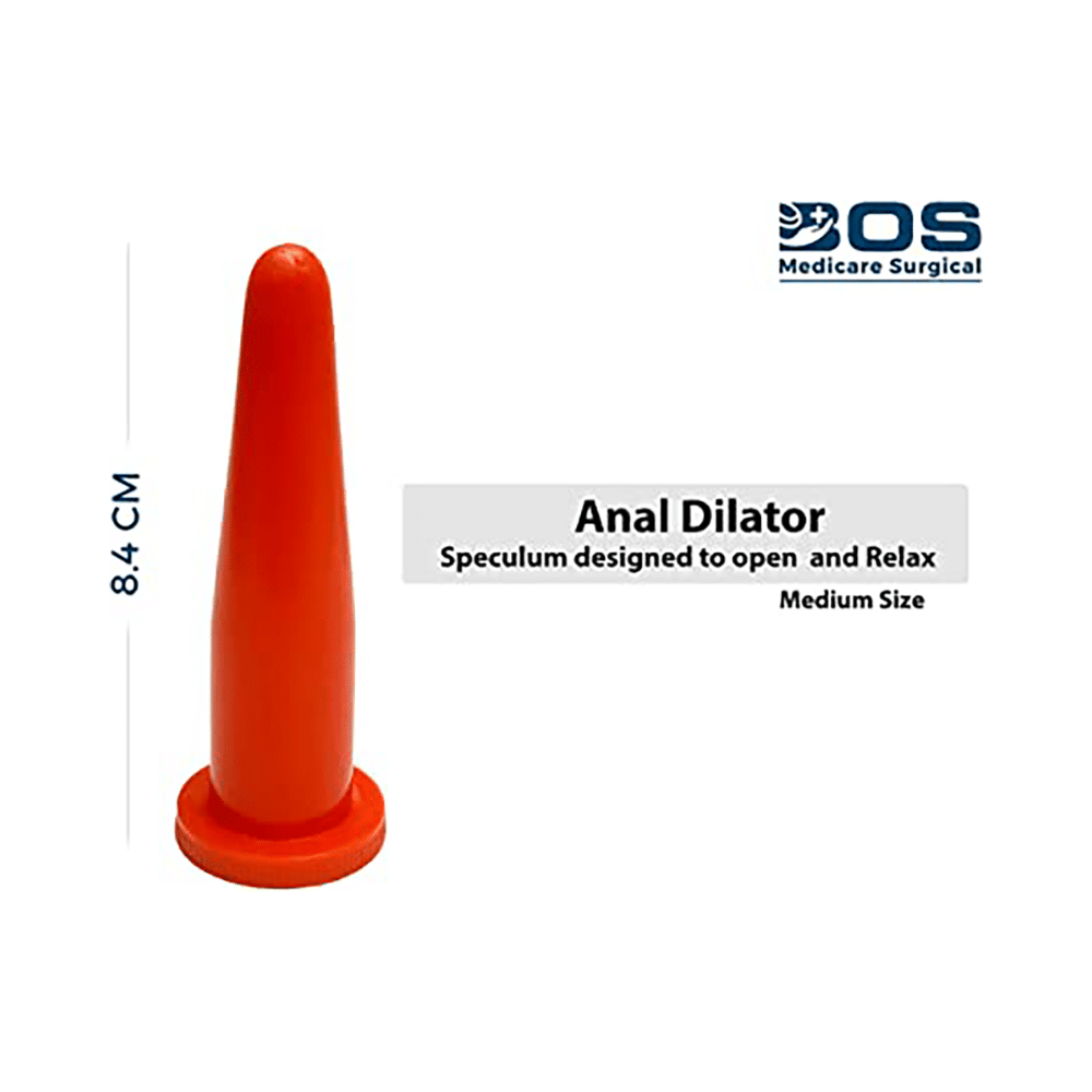 Bos Medicare Surgical Anal Dilator PVC Material Small,Medium,Large Set Red - Image 5