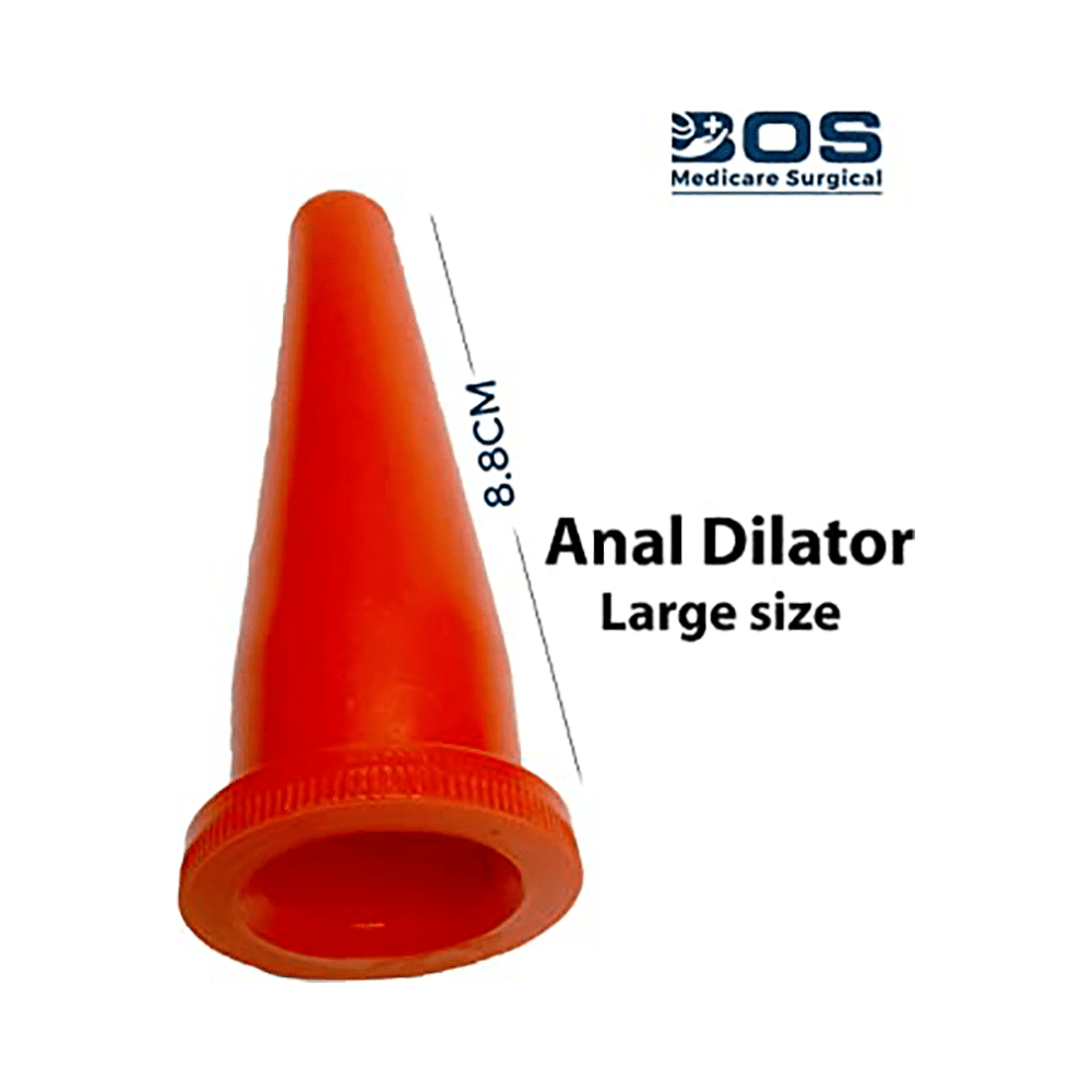 Bos Medicare Surgical Anal Dilator PVC Material Small,Medium,Large Set Red - Image 6