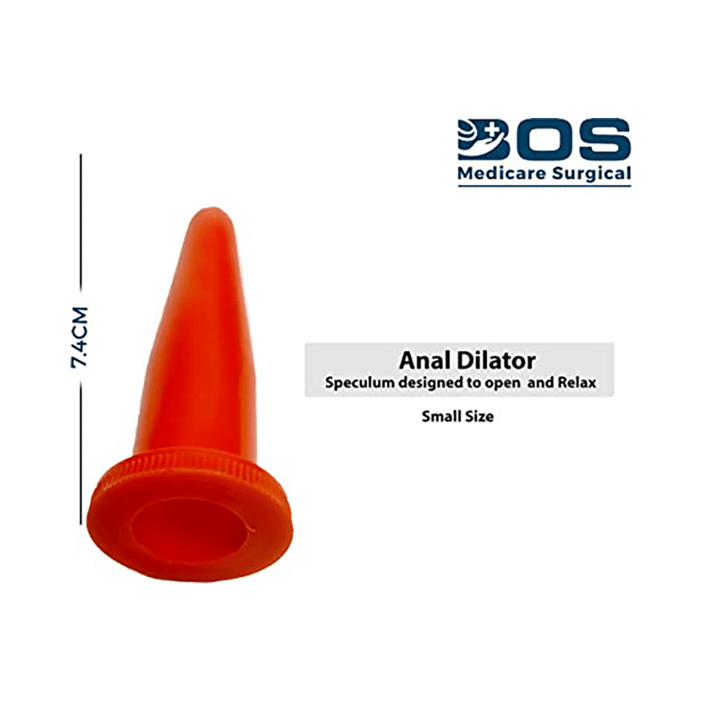 Bos Medicare Surgical Anal Dilator PVC Material Small,Medium,Large Set Red - Image 4