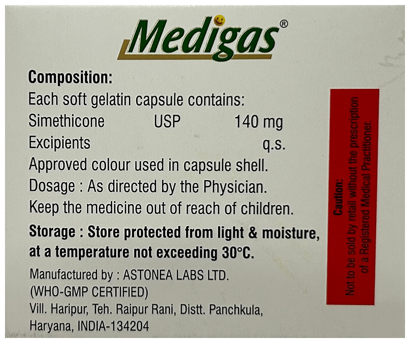 Medigas Softgel Capsule - Image 2