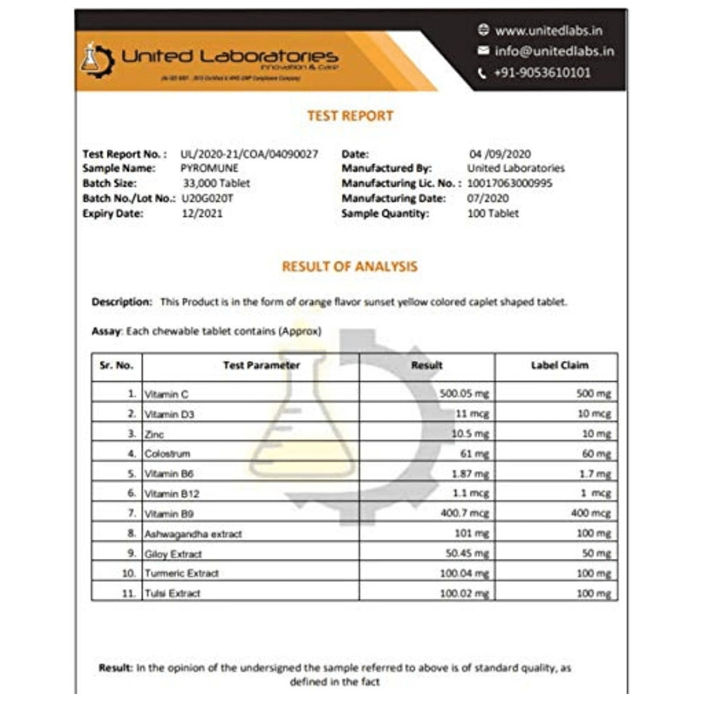 Pyromune Extrmely Nutrients Chewable Tablet (30 Each) - Image 7