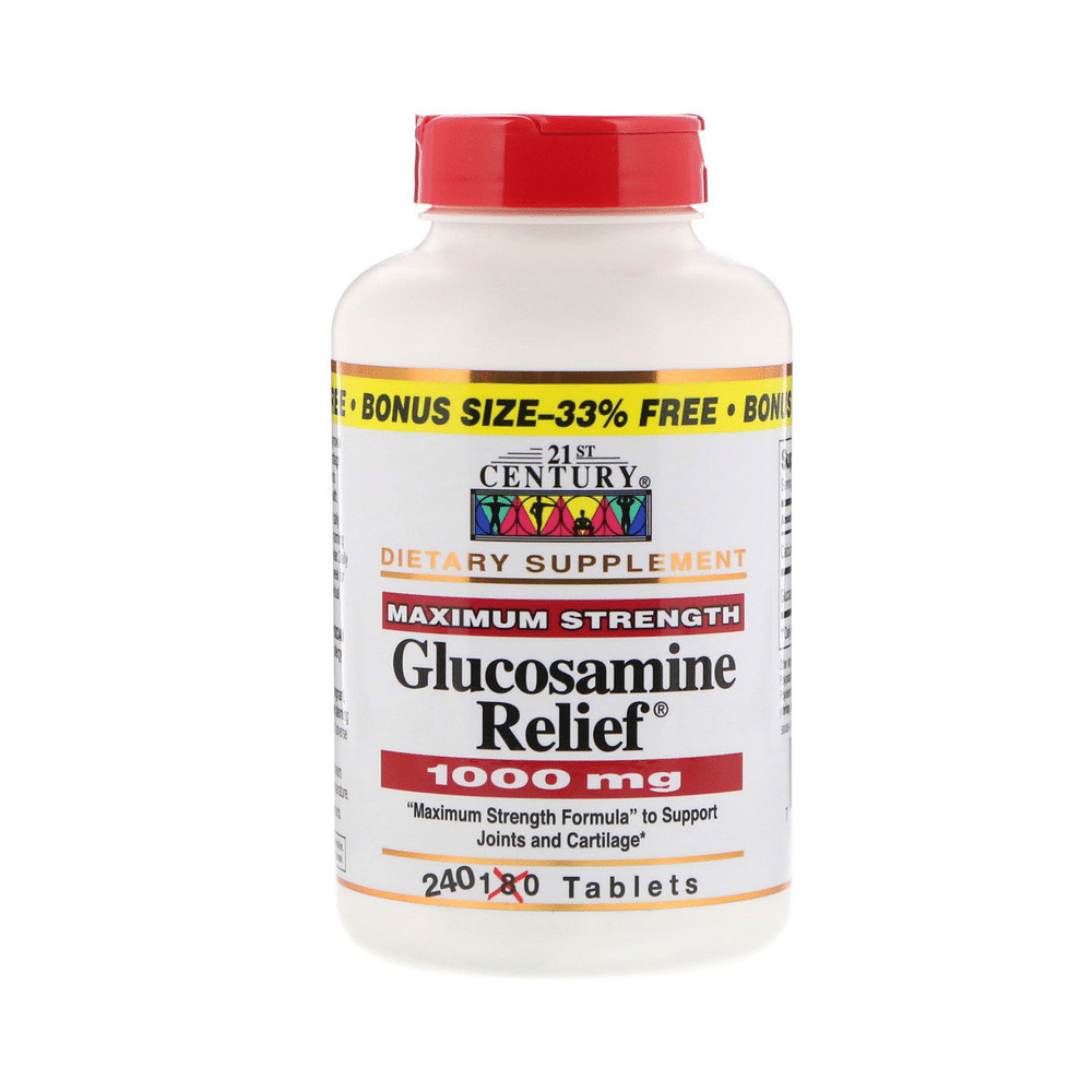 21st Century Glucosamine Relief 1000mg Maximum Strength Tablet - Image 1