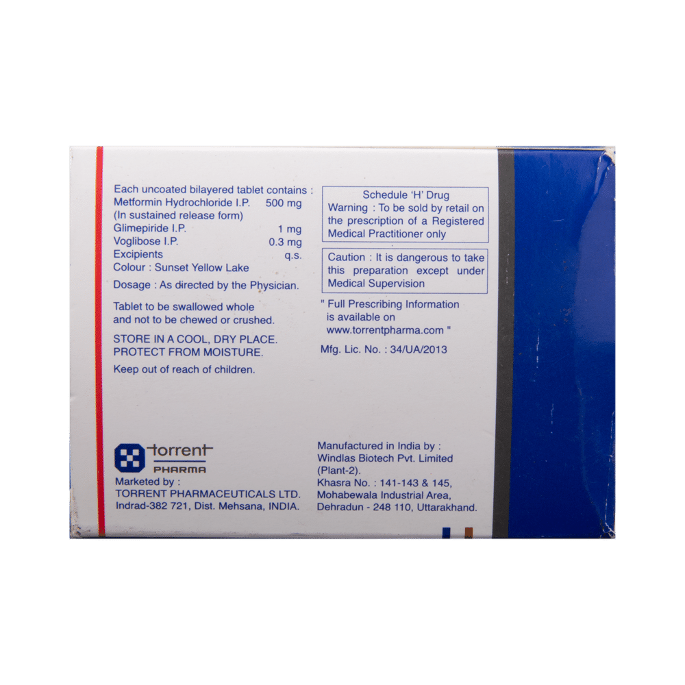 Trivoglitor Forte 1 Tablet SR - Image 3