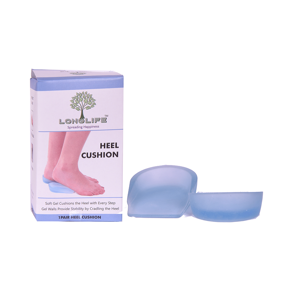 Longlife OCT 027 Heel Cushion Gel (Pair) Universal Blue
