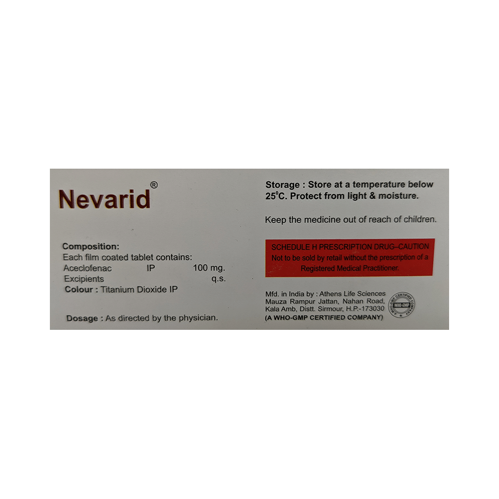 Nevarid Tablet - Image 2