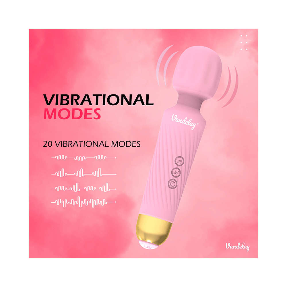 Vandelay Magic Mate Body Massager Pink - Image 8