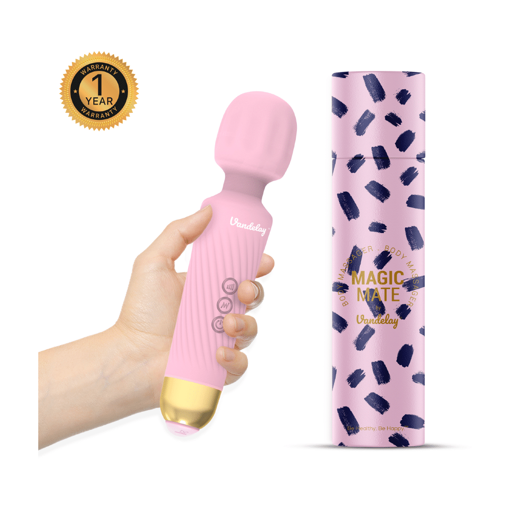 Vandelay Magic Mate Body Massager Pink - Image 2