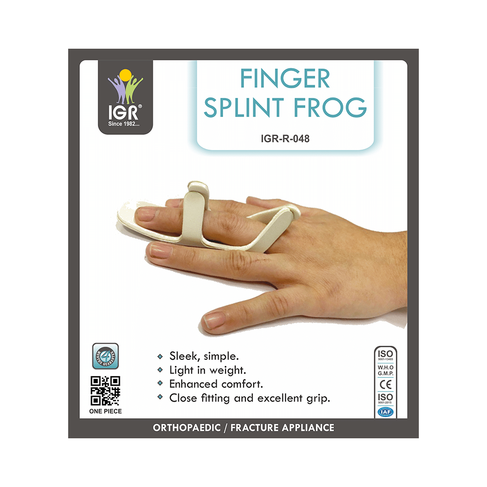 IGR Finger Splint Frog Beige Small - Image 2