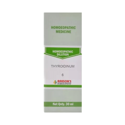 Bakson's Homeopathy Thyroidinum Dilution 6 CH - Image 1