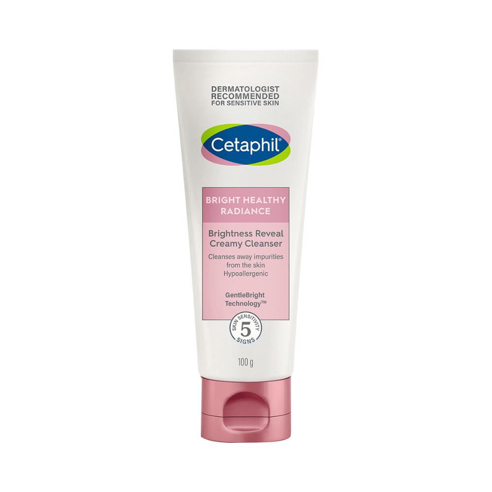 Cetaphil Brightness Reveal Creamy Cleanser | Hypoallergenic & For Sensitive Skin