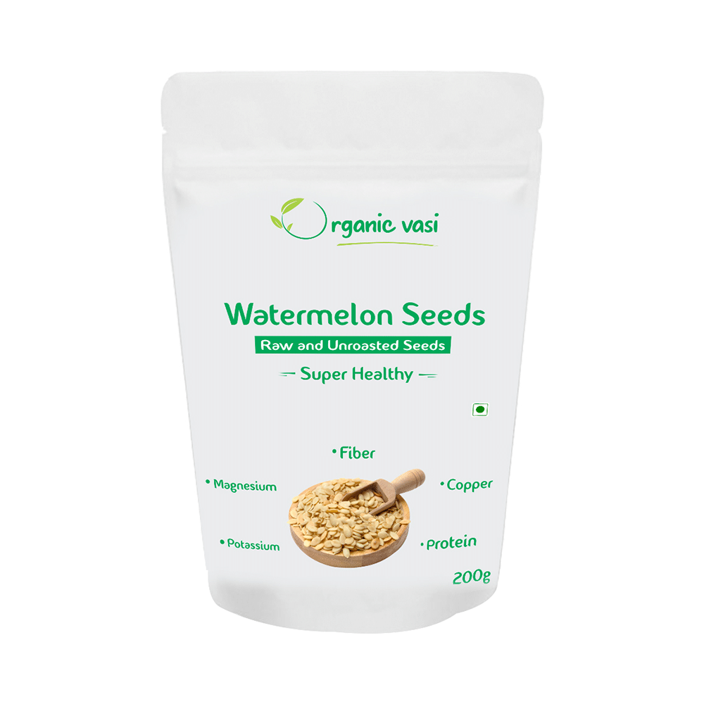Organic Vasi Raw & Unroasted Watermelon Seeds - Image 1