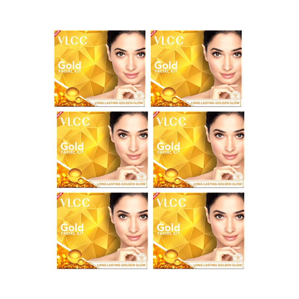 VLCC Gold Facial Kit (60gm Each) - Image 1