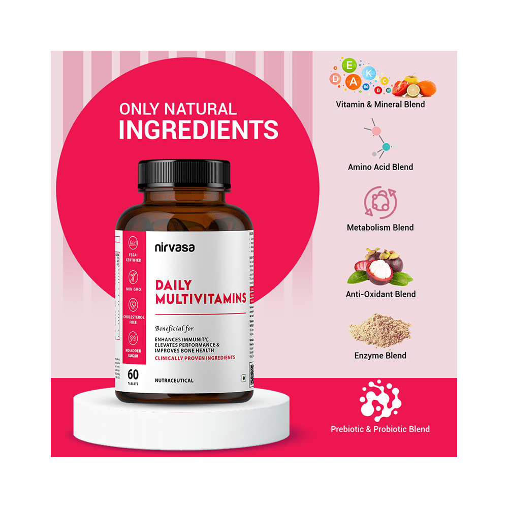 Nirvasa Daily Multivitamin Tablet (60 Each) - Image 6