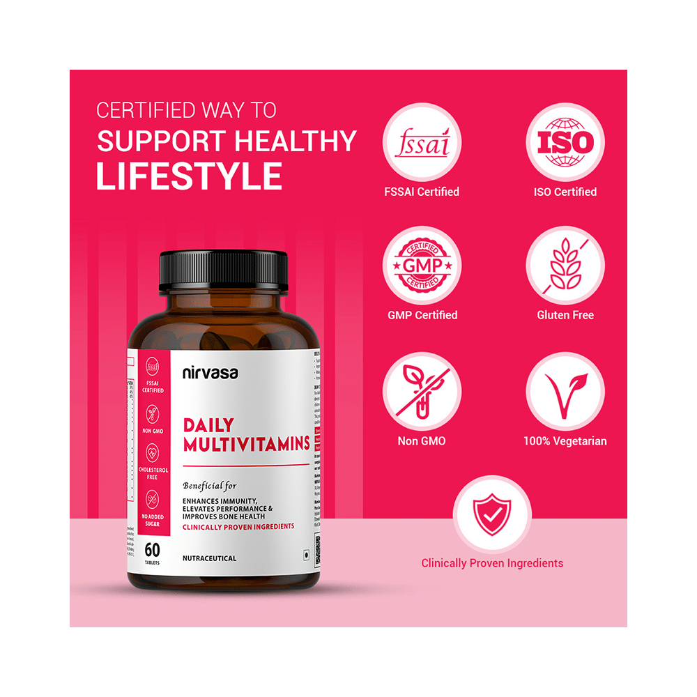 Nirvasa Daily Multivitamin Tablet (60 Each) - Image 8