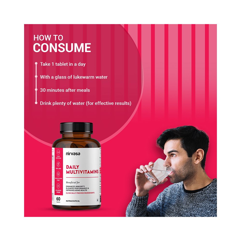 Nirvasa Daily Multivitamin Tablet (60 Each) - Image 9