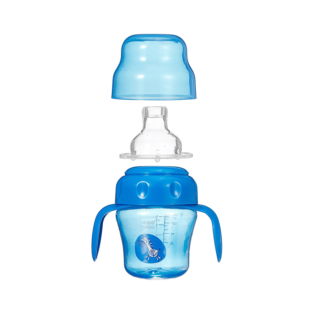 Mee Mee 2 in 1 Spout and Straw Sipper Cup Blue