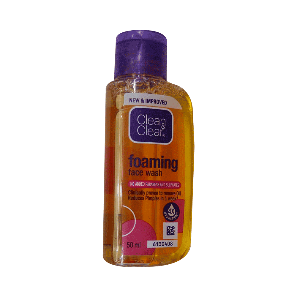 Clean & Clear Foaming Face Wash - Image 1